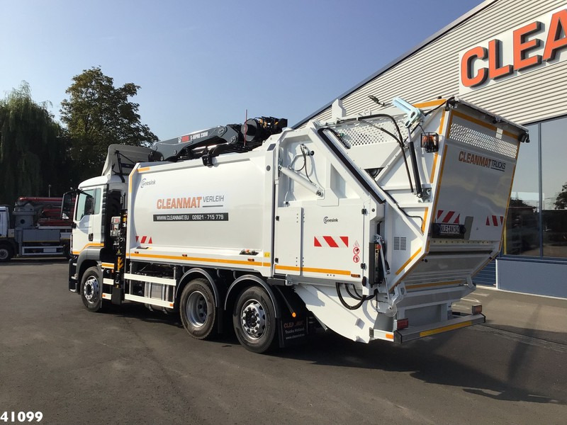 MAN TGS 26.360 Hiab 23 ton/meter laadkraan - Refuse truck: picture 2 MAN TGS 26.360 Hiab 23 ton/meter laadkraan - Refuse truck: picture 2