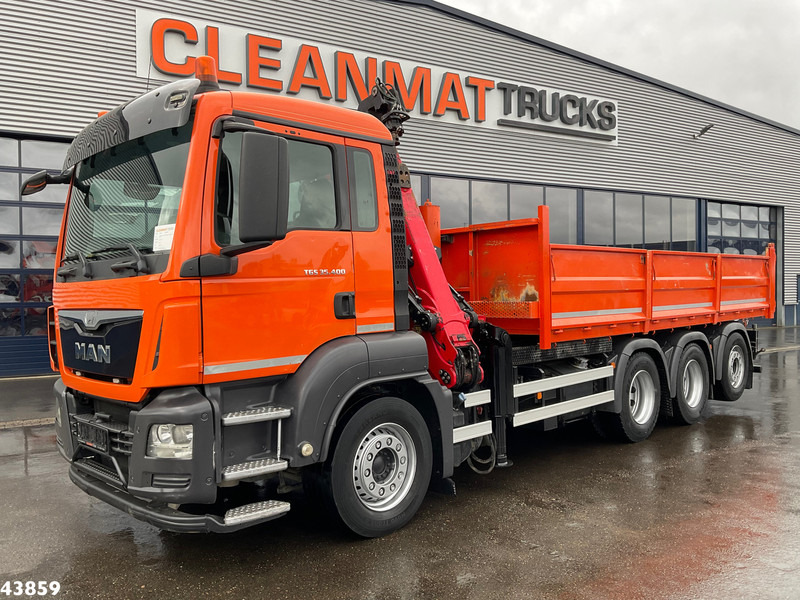MAN TGS 35.400 8x4 Euro 6 Palfinger 17 Tonmeter Z-kraan - Tipper, Crane truck: picture 4 MAN TGS 35.400 8x4 Euro 6 Palfinger 17 Tonmeter Z-kraan - Tipper, Crane truck: picture 4