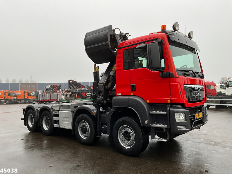 MAN TGS 35.400 8x6 Euro 6 HMF 16 Tonmeter Z-kraan - Hook lift truck, Crane truck: picture 3 MAN TGS 35.400 8x6 Euro 6 HMF 16 Tonmeter Z-kraan - Hook lift truck, Crane truck: picture 3