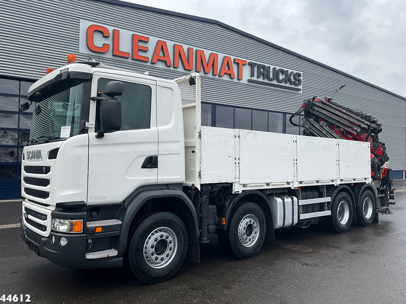 Scania G 450 8x4 Euro 6 Fassi 66 Tonmeter laadkraan + Fly-jib Just 176.555 Km! - Crane truck: picture 2 Scania G 450 8x4 Euro 6 Fassi 66 Tonmeter laadkraan + Fly-jib Just 176.555 Km! - Crane truck: picture 2