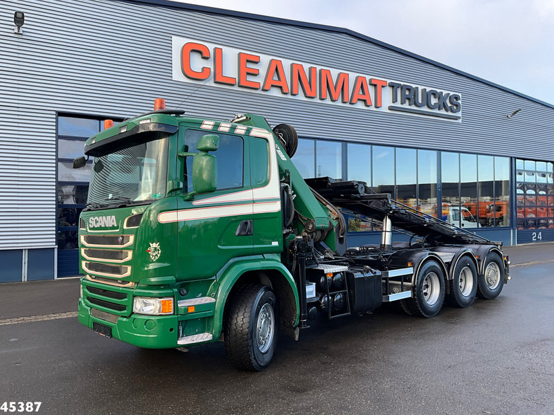 Scania G 490 8x4 Euro 6 Hiab 24 Tonmeter laadkraan - Cable system truck, Crane truck: picture 2 Scania G 490 8x4 Euro 6 Hiab 24 Tonmeter laadkraan - Cable system truck, Crane truck: picture 2
