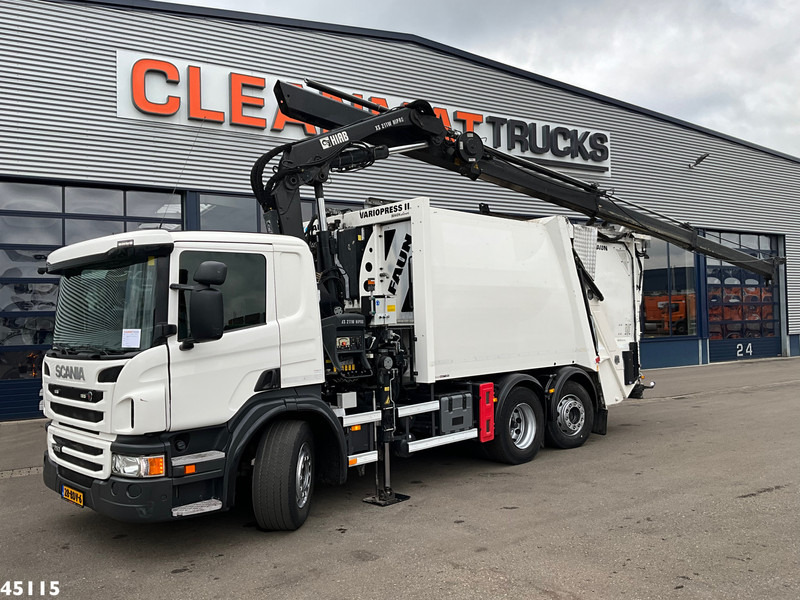 Scania P 250 Euro 6 Hiab 21 Tonmeter laadkraan Just 146.000 km! - Refuse truck: picture 1 Scania P 250 Euro 6 Hiab 21 Tonmeter laadkraan Just 146.000 km! - Refuse truck: picture 1