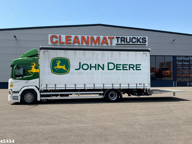 Scania P 280 Euro 6 Schuifzeil DHollandia 4 Ton laadklep Machine transport! - Curtain side truck: picture 1 Scania P 280 Euro 6 Schuifzeil DHollandia 4 Ton laadklep Machine transport! - Curtain side truck: picture 1