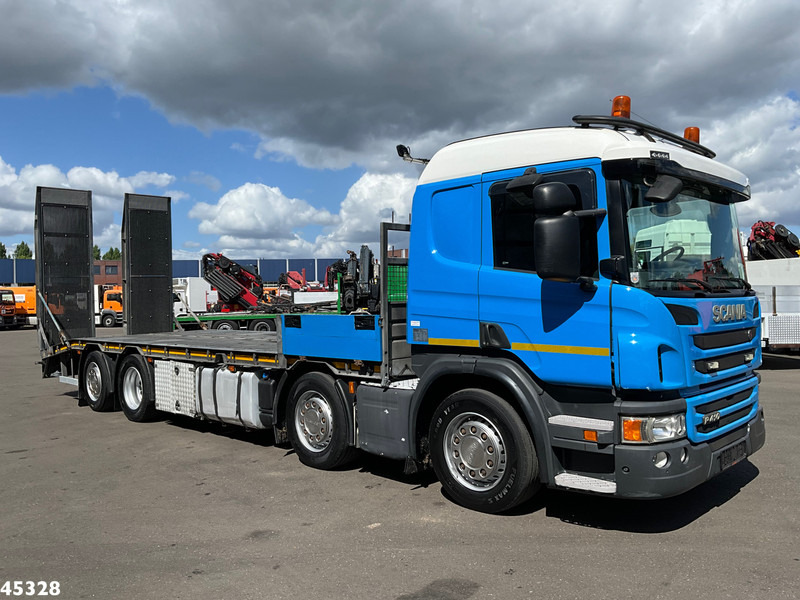Scania P 410 8x2 Euro 6 Retarder Autotransporter met hydraulische oprijrampen - Car transporter truck: picture 4 Scania P 410 8x2 Euro 6 Retarder Autotransporter met hydraulische oprijrampen - Car transporter truck: picture 4