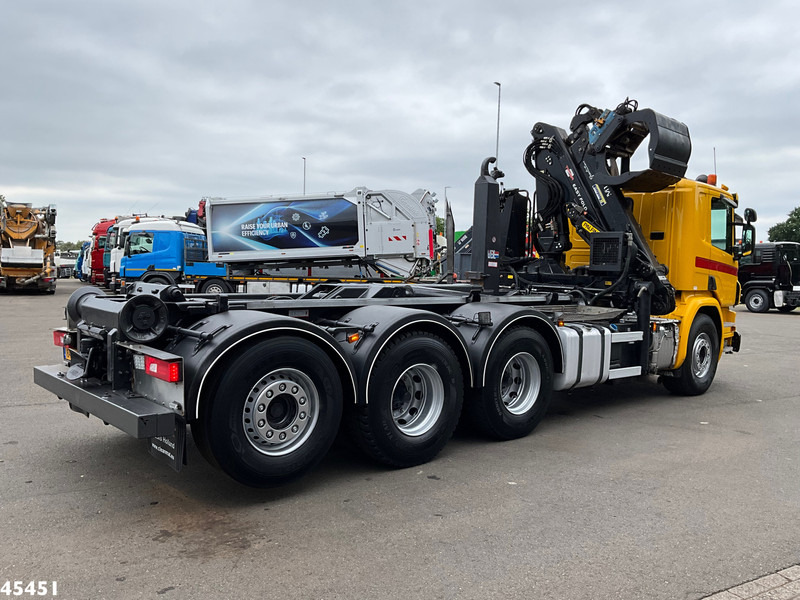 Scania P 410 8x4 Euro 6 Palfinger 14 Tonmeter Z-kraan - Hook lift truck, Crane truck: picture 4 Scania P 410 8x4 Euro 6 Palfinger 14 Tonmeter Z-kraan - Hook lift truck, Crane truck: picture 4