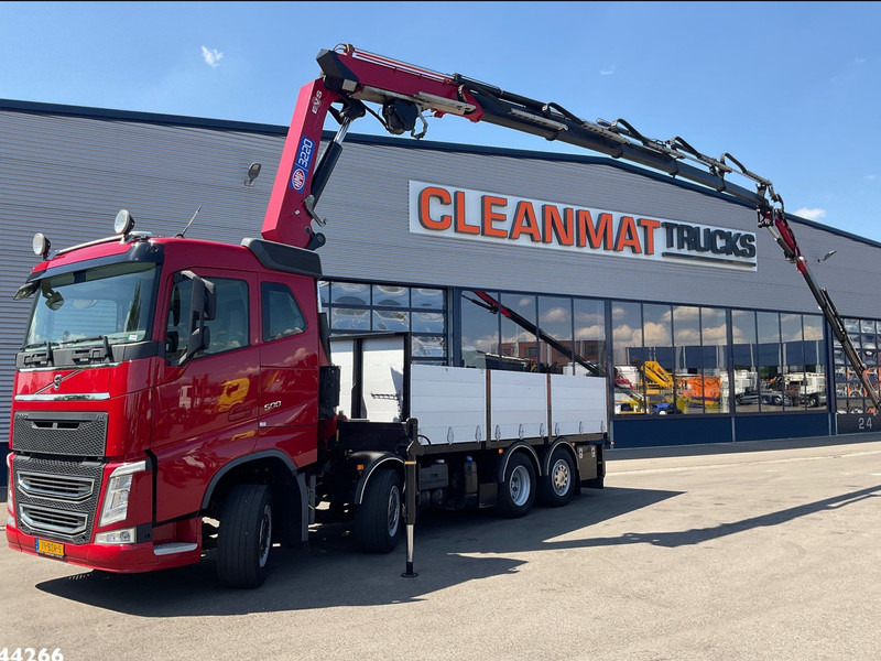 Volvo FH 500 8x2 Euro 6 HMF 32 Tonmeter laadkraan + Fly-Jib - Crane truck: picture 1 Volvo FH 500 8x2 Euro 6 HMF 32 Tonmeter laadkraan + Fly-Jib - Crane truck: picture 1