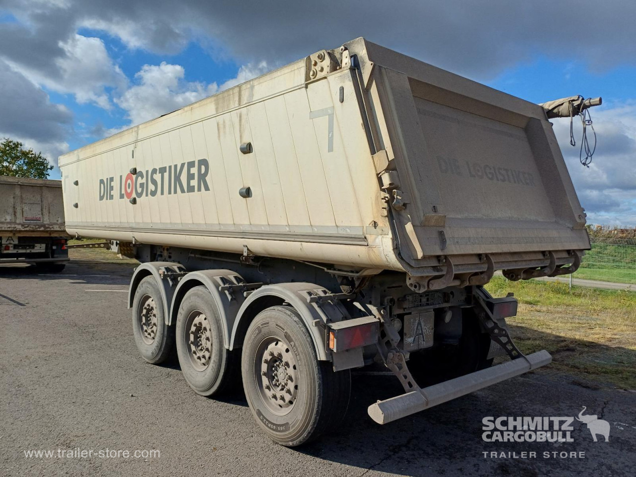 SCHMITZ Auflieger Kipper Alukastenmulde 24m³ - Tipper semi-trailer: picture 4 SCHMITZ Auflieger Kipper Alukastenmulde 24m³ - Tipper semi-trailer: picture 4