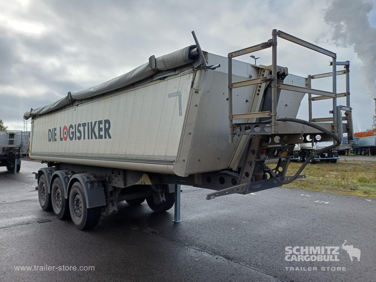 SCHMITZ Auflieger Kipper Alukastenmulde 24m³ - Tipper semi-trailer: picture 1 SCHMITZ Auflieger Kipper Alukastenmulde 24m³ - Tipper semi-trailer: picture 1