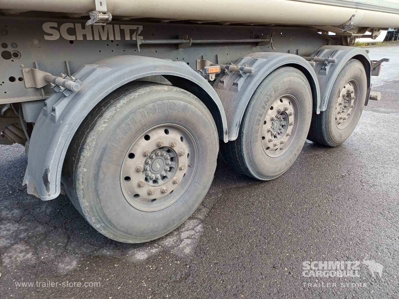 SCHMITZ Auflieger Kipper Alukastenmulde 24m³ - Tipper semi-trailer: picture 2 SCHMITZ Auflieger Kipper Alukastenmulde 24m³ - Tipper semi-trailer: picture 2