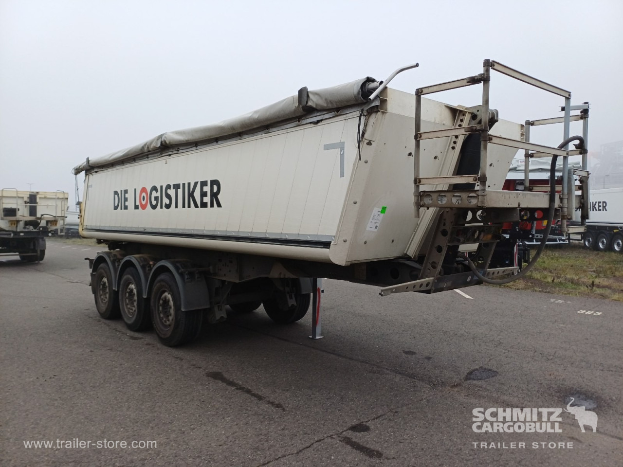 SCHMITZ Auflieger Kipper Alukastenmulde 24m³ - Tipper semi-trailer: picture 1 SCHMITZ Auflieger Kipper Alukastenmulde 24m³ - Tipper semi-trailer: picture 1