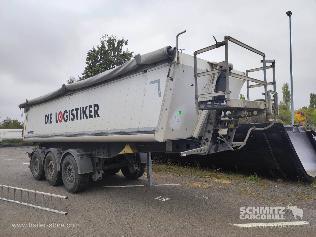 SCHMITZ Auflieger Kipper Alukastenmulde 24m³ - Tipper semi-trailer: picture 1 SCHMITZ Auflieger Kipper Alukastenmulde 24m³ - Tipper semi-trailer: picture 1