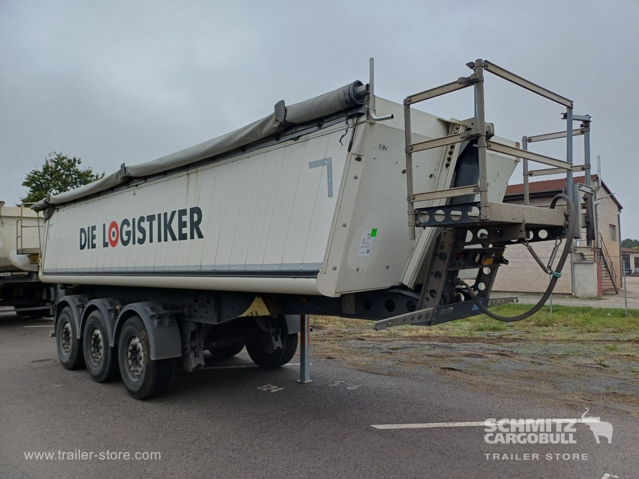 SCHMITZ Auflieger Kipper Alukastenmulde 24m³ - Tipper semi-trailer: picture 1 SCHMITZ Auflieger Kipper Alukastenmulde 24m³ - Tipper semi-trailer: picture 1