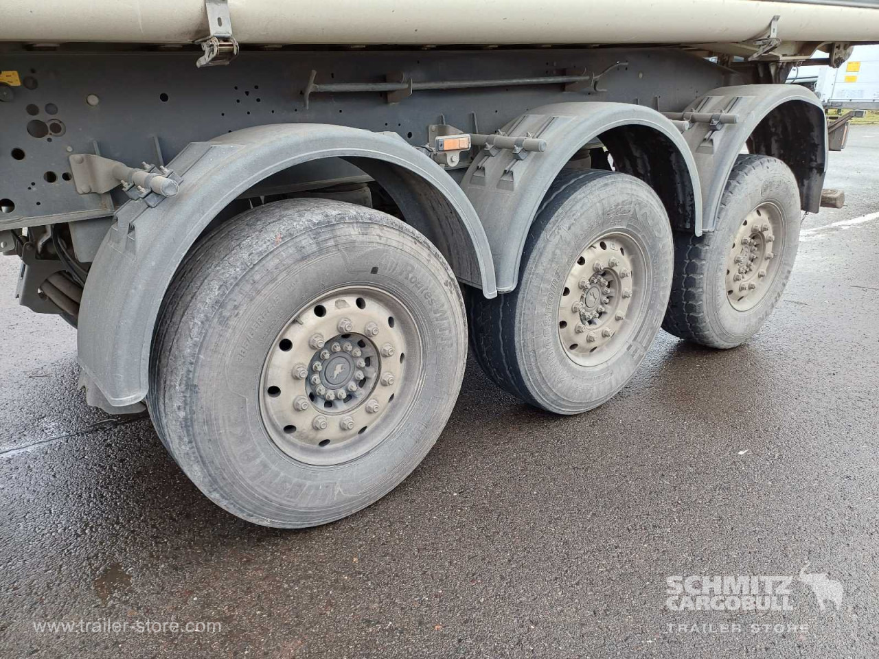SCHMITZ Auflieger Kipper Alukastenmulde 24m³ - Tipper semi-trailer: picture 2 SCHMITZ Auflieger Kipper Alukastenmulde 24m³ - Tipper semi-trailer: picture 2