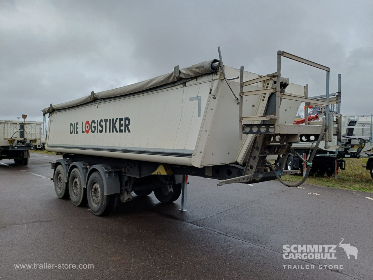 SCHMITZ Auflieger Kipper Alukastenmulde 24m³ - Tipper semi-trailer: picture 1 SCHMITZ Auflieger Kipper Alukastenmulde 24m³ - Tipper semi-trailer: picture 1