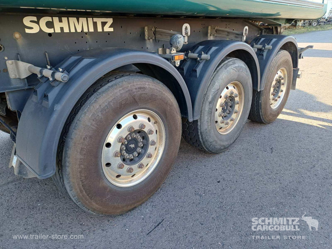 SCHMITZ Auflieger Kipper Alukastenmulde 27m³ - Tipper semi-trailer: picture 3 SCHMITZ Auflieger Kipper Alukastenmulde 27m³ - Tipper semi-trailer: picture 3