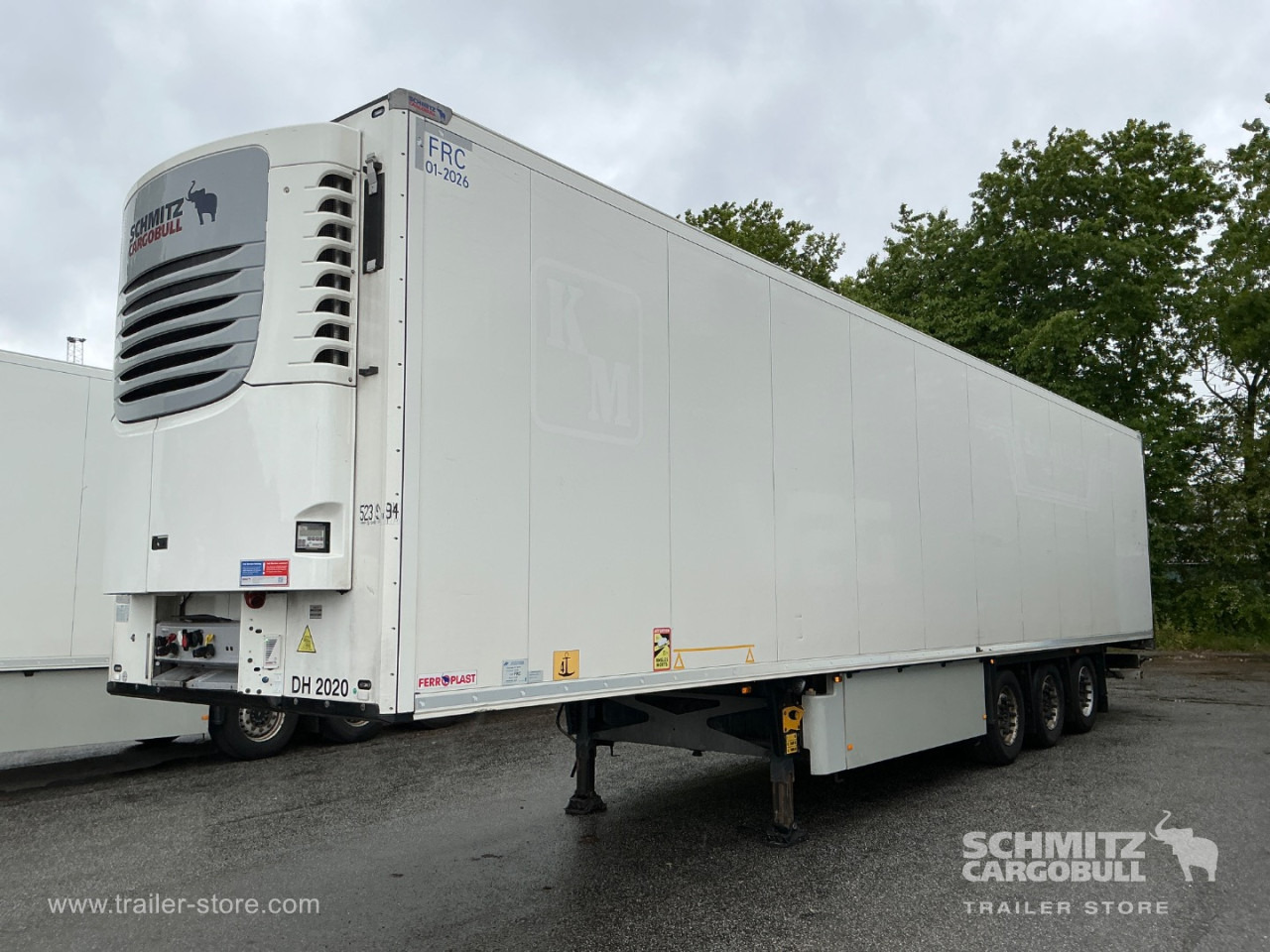 Isothermal semi-trailer SCHMITZ Reefer Meat hanging system: picture 10