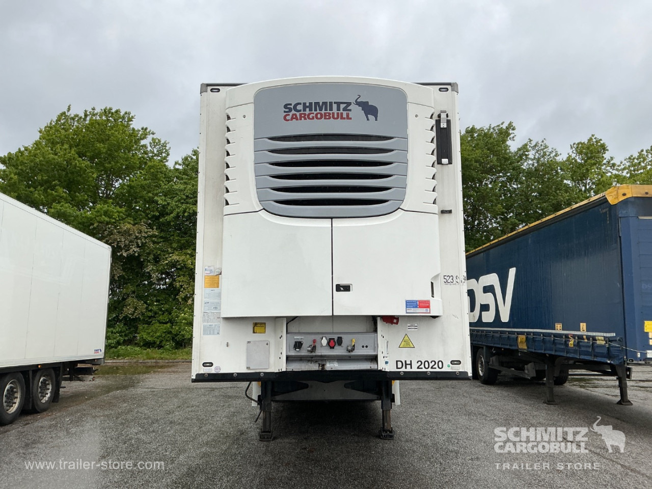 Isothermal semi-trailer SCHMITZ Reefer Meat hanging system: picture 15