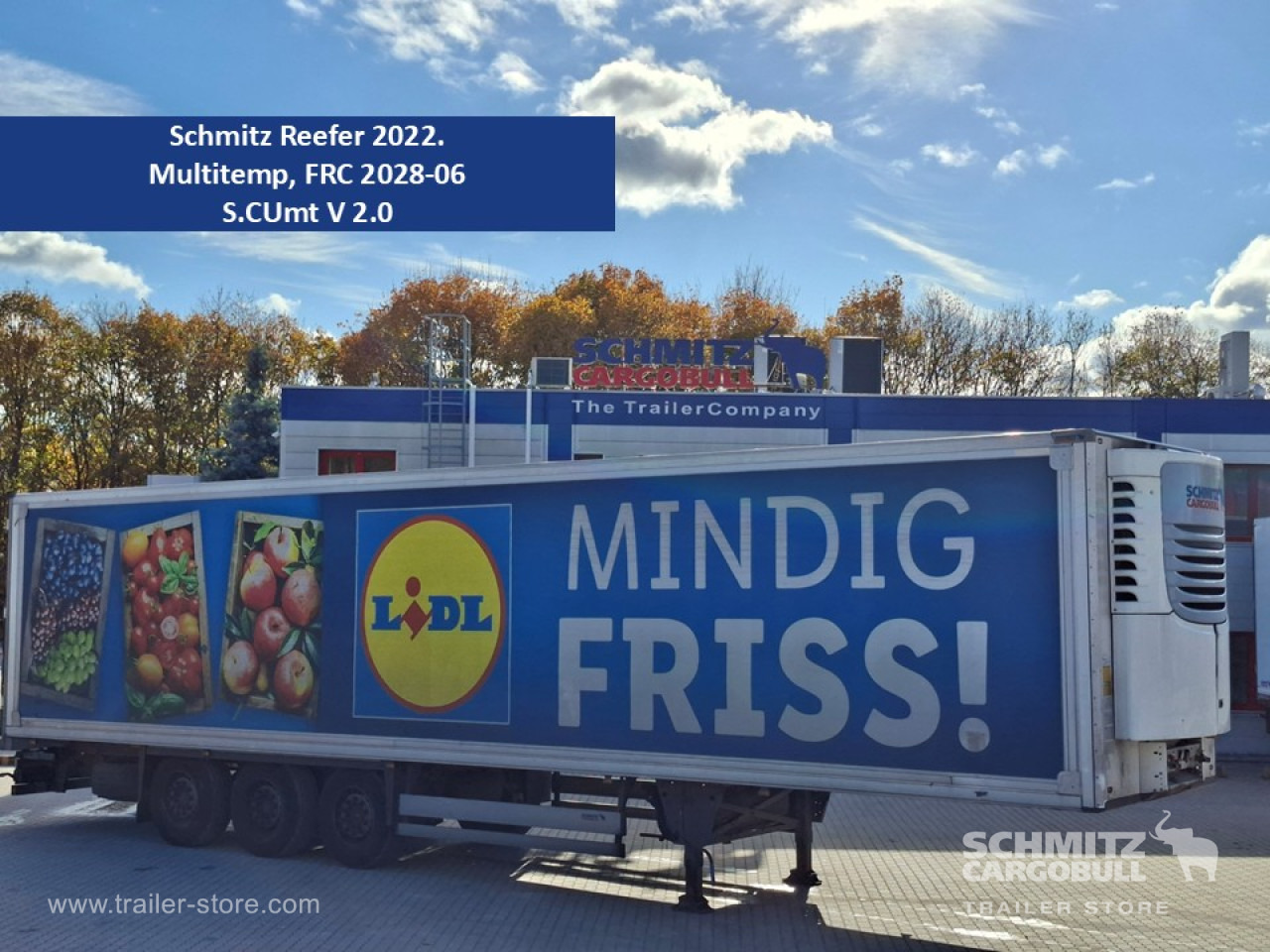 SCHMITZ Reefer Multitemp - Isothermal semi-trailer: picture 1 SCHMITZ Reefer Multitemp - Isothermal semi-trailer: picture 1