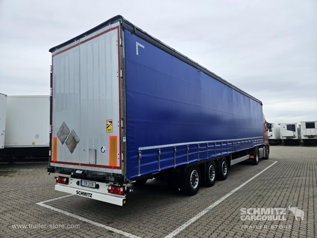 SCHMITZ Curtainsider Mega - Curtainsider semi-trailer: picture 1 SCHMITZ Curtainsider Mega - Curtainsider semi-trailer: picture 1