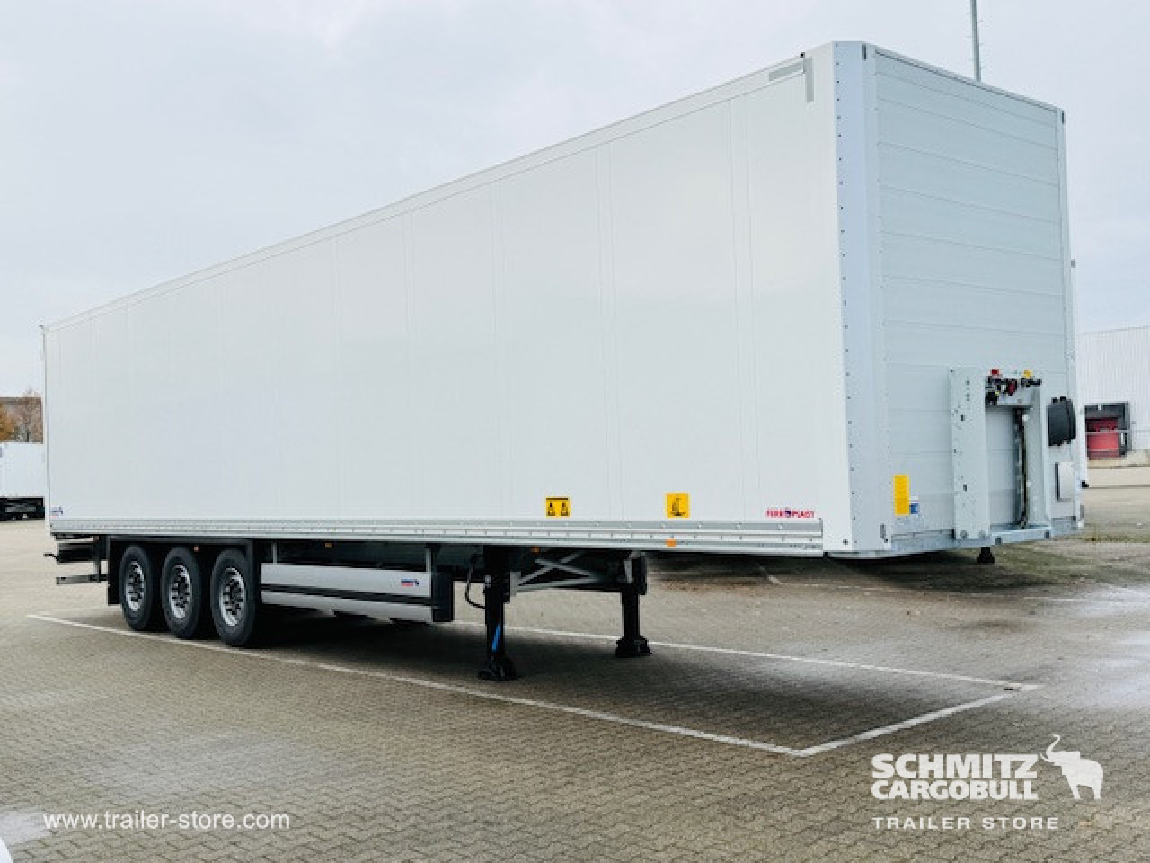 SCHMITZ Oplegger Kasten Standard - Closed box semi-trailer: picture 5 SCHMITZ Oplegger Kasten Standard - Closed box semi-trailer: picture 5