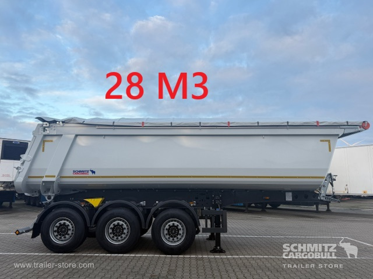 SCHMITZ Oplegger Kipper Standard 29m³ - Tipper semi-trailer: picture 1 SCHMITZ Oplegger Kipper Standard 29m³ - Tipper semi-trailer: picture 1