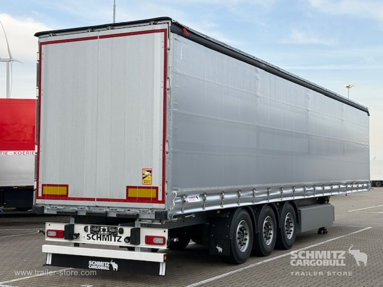 SCHMITZ Oplegger Schuifzeil Standard - Curtainsider semi-trailer: picture 1 SCHMITZ Oplegger Schuifzeil Standard - Curtainsider semi-trailer: picture 1