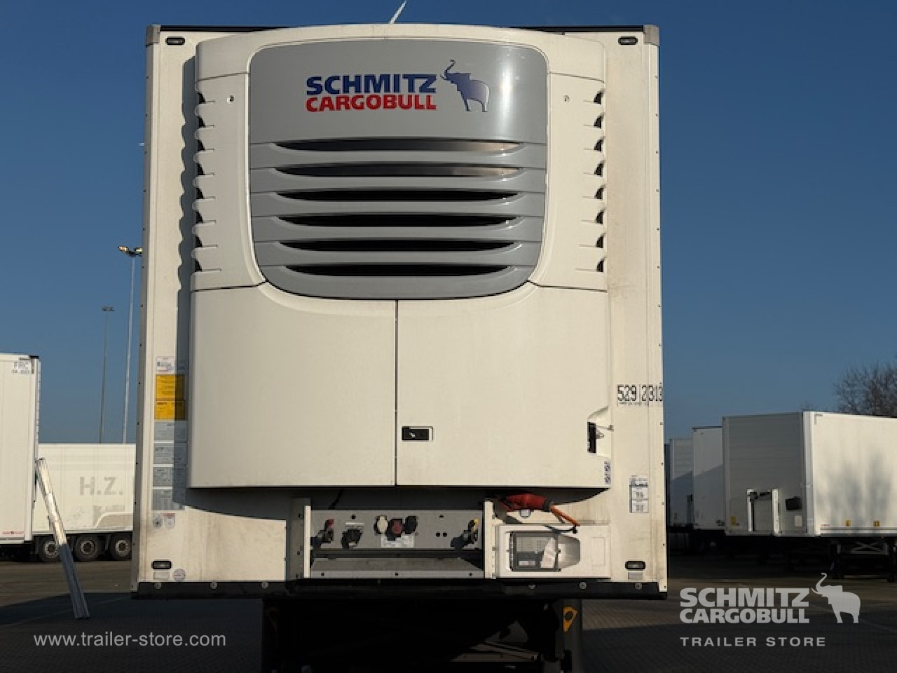 Isothermal semi-trailer SCHMITZ Oplegger Vries Multitemp Double deck: picture 12 Isothermal semi-trailer SCHMITZ Oplegger Vries Multitemp Double deck: picture 12