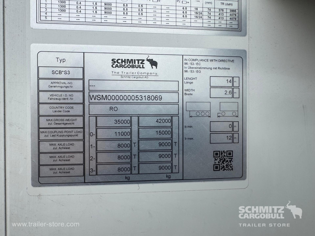 SCHMITZ Reefer Multitemp - Isothermal semi-trailer: picture 4 SCHMITZ Reefer Multitemp - Isothermal semi-trailer: picture 4