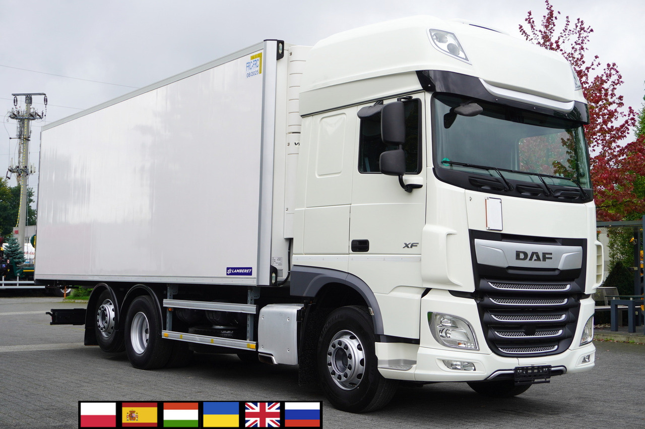 DAF XF 480 6x2 E6 / Lamberet refrigerator 18 EPAL Multitemperature / Carrier Vector 1950 MT - Refrigerated truck: picture 1 DAF XF 480 6x2 E6 / Lamberet refrigerator 18 EPAL Multitemperature / Carrier Vector 1950 MT - Refrigerated truck: picture 1