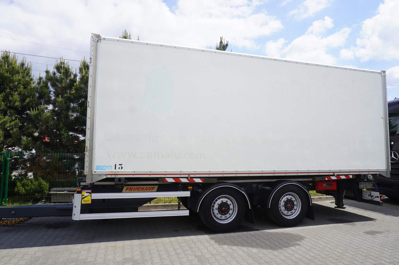 Fruehauf passthrough box trailer 18 EPAL / 2021 / SAF axles - Closed box trailer: picture 2 Fruehauf passthrough box trailer 18 EPAL / 2021 / SAF axles - Closed box trailer: picture 2