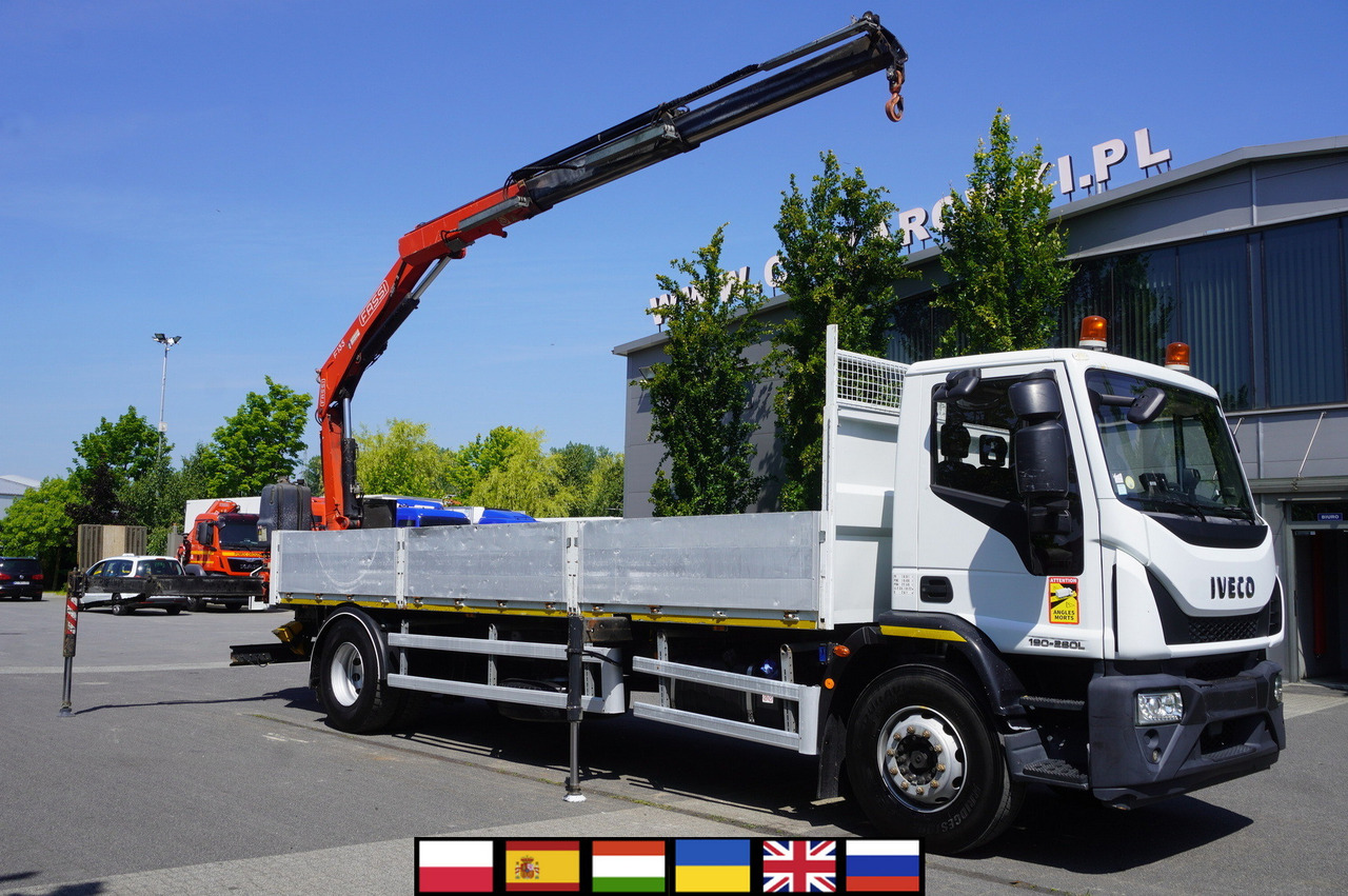IVECO EUROCARGO 190-280L / FASSI F135A / 8 M / Lift cap. 5580 kg - Crane truck: picture 1 IVECO EUROCARGO 190-280L / FASSI F135A / 8 M / Lift cap. 5580 kg - Crane truck: picture 1