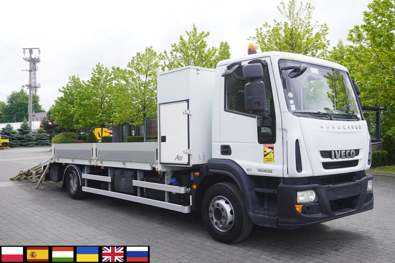 IVECO Eurocargo 150 E25 / 90 tho. km !!! / Tow truck - Car transporter truck: picture 1 IVECO Eurocargo 150 E25 / 90 tho. km !!! / Tow truck - Car transporter truck: picture 1