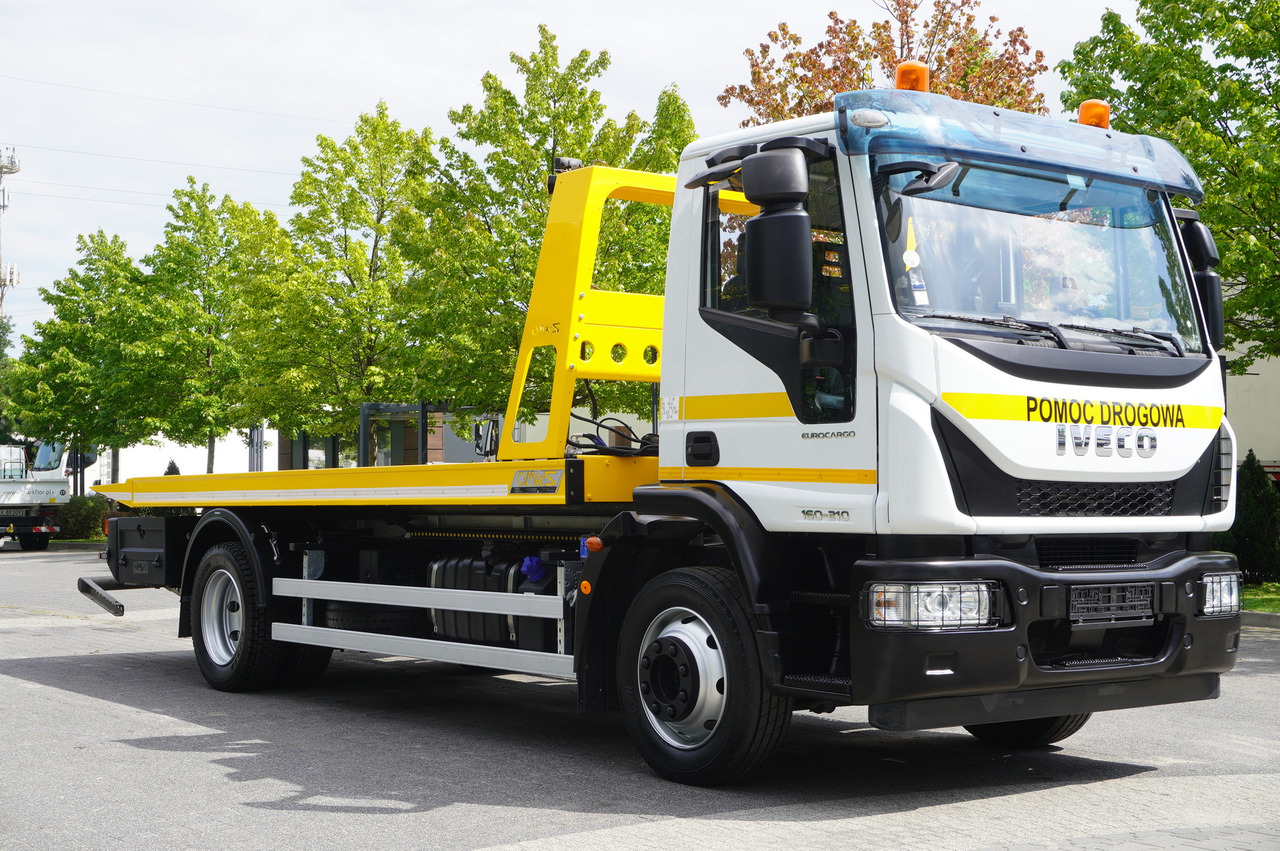 Tow truck IVECO Eurocargo 160-210 / 75,000 km! / OMARS lowered tow truck platform / Fork: picture 8