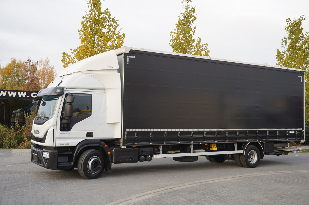 IVECO Eurocargo ML 160E28 E6 Glob / 21 europallets / 2 identical units - Curtain side truck: picture 2 IVECO Eurocargo ML 160E28 E6 Glob / 21 europallets / 2 identical units - Curtain side truck: picture 2