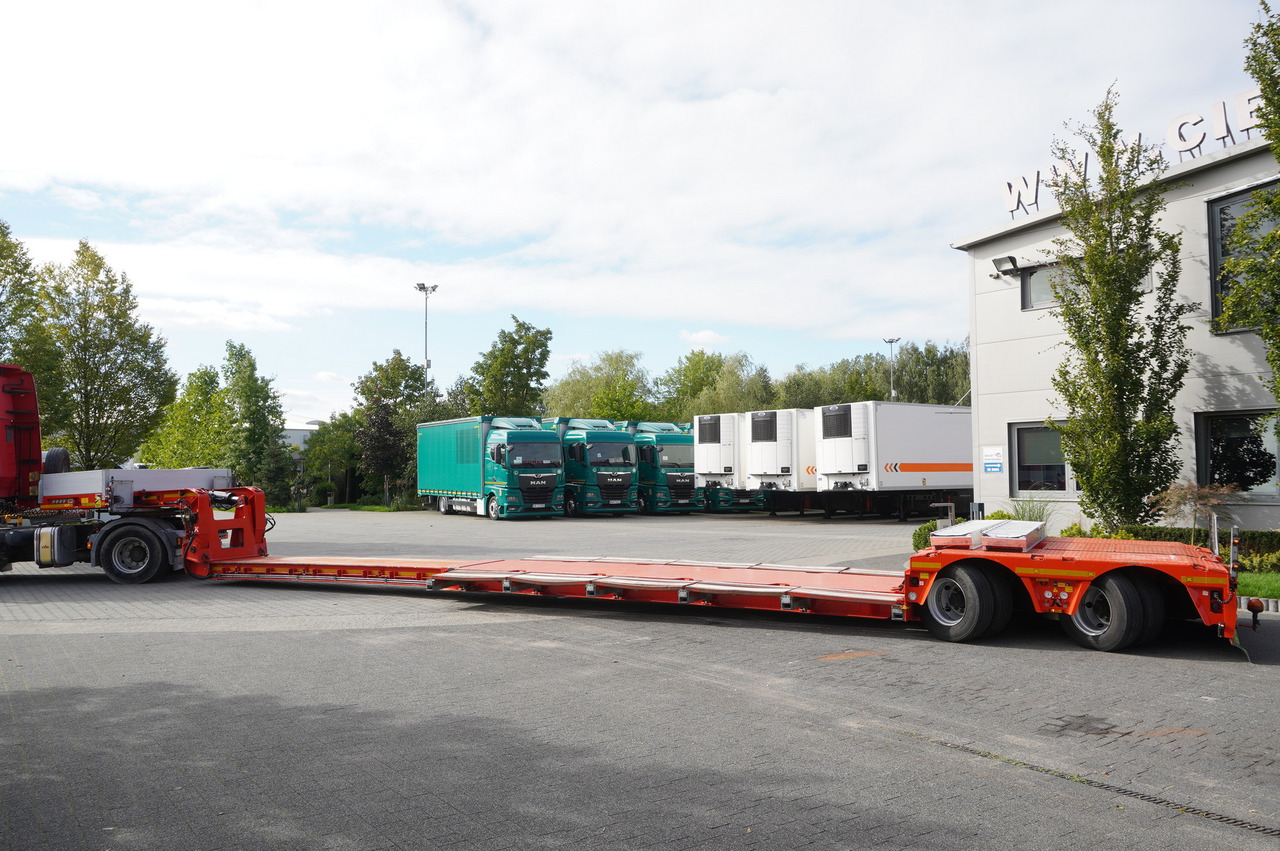 KÄSSBOHRER LB2 TIEF-BETT low loader semi-trailer / 16.5 m / Extendable semi-trailer / steered axles / 2 units - Low loader semi-trailer: picture 5 KÄSSBOHRER LB2 TIEF-BETT low loader semi-trailer / 16.5 m / Extendable semi-trailer / steered axles / 2 units - Low loader semi-trailer: picture 5