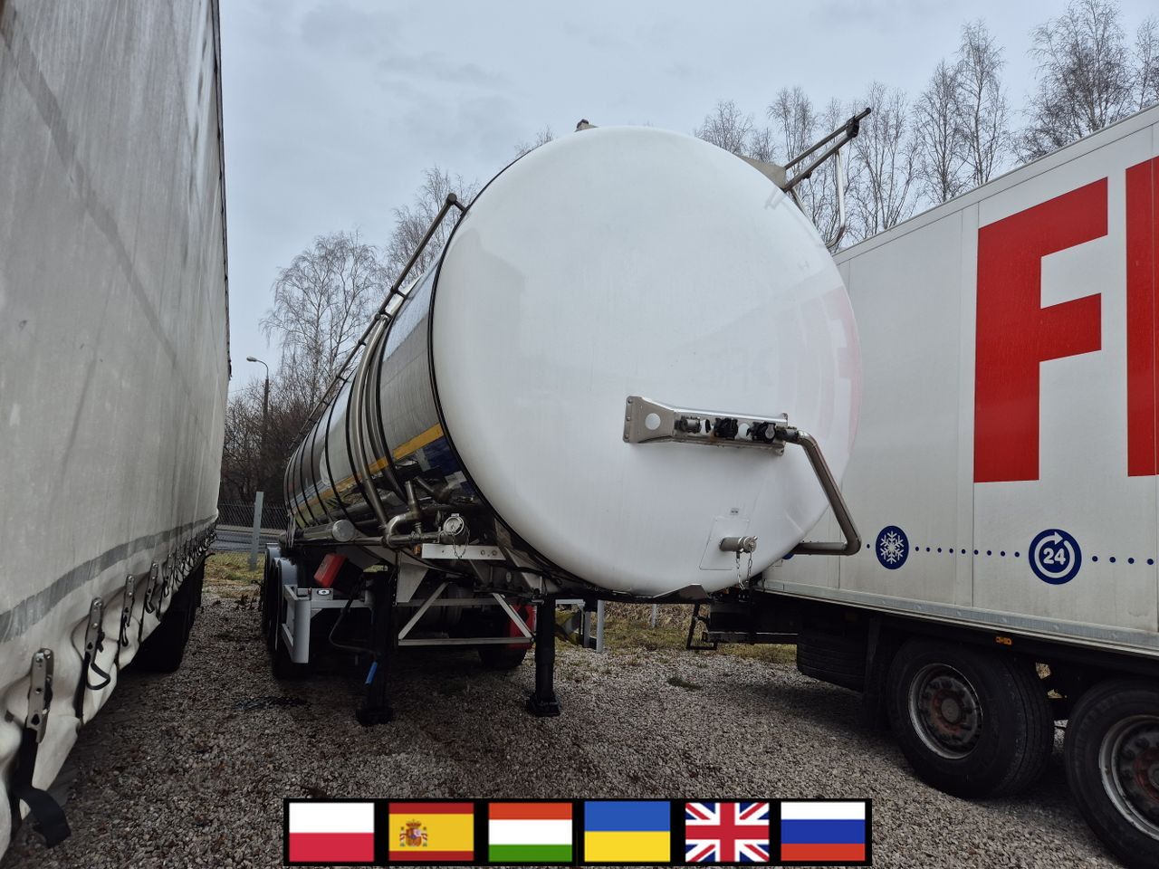 KÄSSBOHRER cistern for chemicals / ADR - Tanker semi-trailer: picture 1 KÄSSBOHRER cistern for chemicals / ADR - Tanker semi-trailer: picture 1