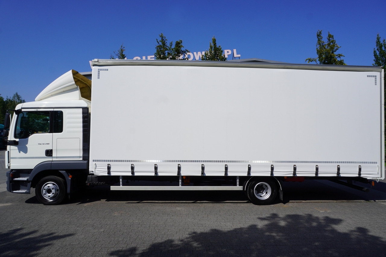 MAN TGL 12.190 / Curtainsider 19 EPAL / Sleeper cab - Curtain side truck: picture 2 MAN TGL 12.190 / Curtainsider 19 EPAL / Sleeper cab - Curtain side truck: picture 2