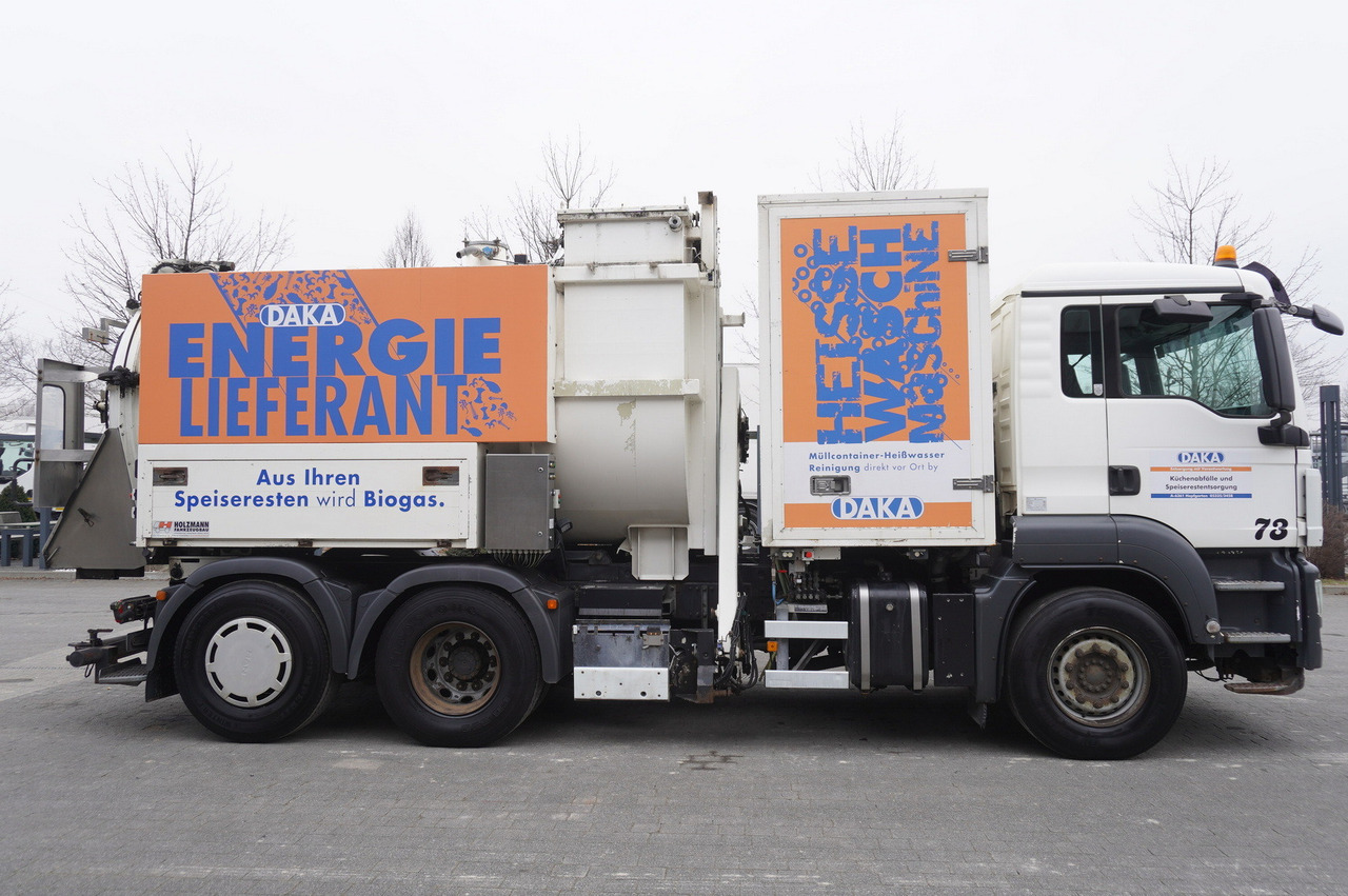 MAN TGS 26.360 / Holzmann Fahrzeugbau HBS 28/120.00 kitchen waste vehicle / Euro 5 - Refuse truck: picture 5 MAN TGS 26.360 / Holzmann Fahrzeugbau HBS 28/120.00 kitchen waste vehicle / Euro 5 - Refuse truck: picture 5