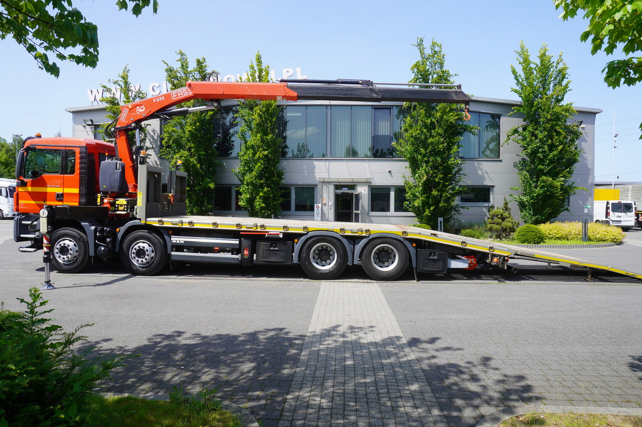 MAN TGS 35.360 E6 8x2 / FASSI F235 crane / 6.5 T cap. / 8.3 m reach - Car transporter truck, Crane truck: picture 5 MAN TGS 35.360 E6 8x2 / FASSI F235 crane / 6.5 T cap. / 8.3 m reach - Car transporter truck, Crane truck: picture 5