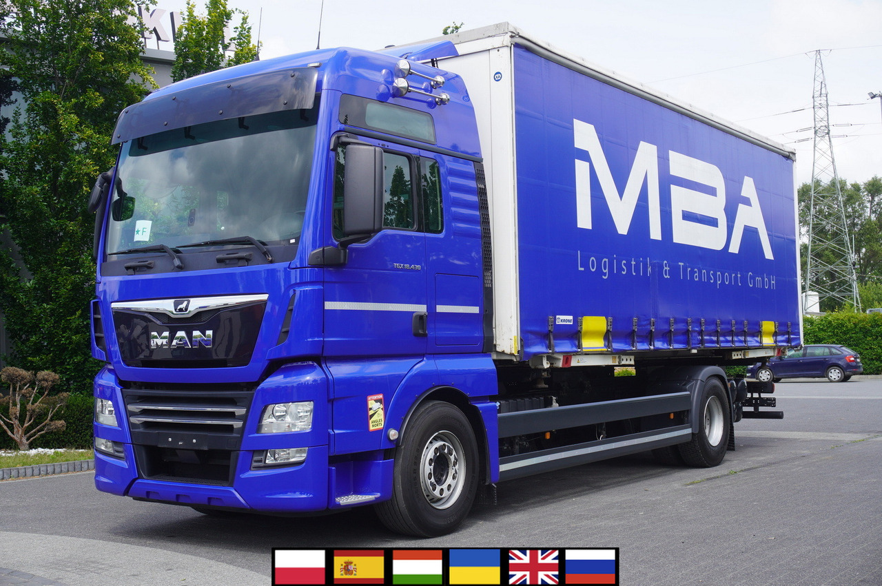 MAN TGX 18.430 / Curtainsider 19 EPAL / Sleeper cab / 2021 / 4 units - Curtain side truck: picture 1 MAN TGX 18.430 / Curtainsider 19 EPAL / Sleeper cab / 2021 / 4 units - Curtain side truck: picture 1