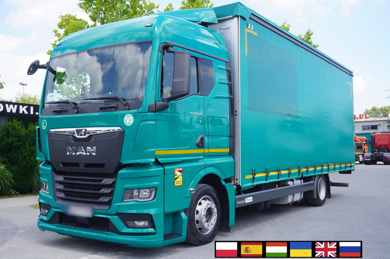 MAN TGX 18.470 / 2022 / Curtainsider 19 EPAL / Retarder / 15 units - Curtain side truck: picture 1 MAN TGX 18.470 / 2022 / Curtainsider 19 EPAL / Retarder / 15 units - Curtain side truck: picture 1