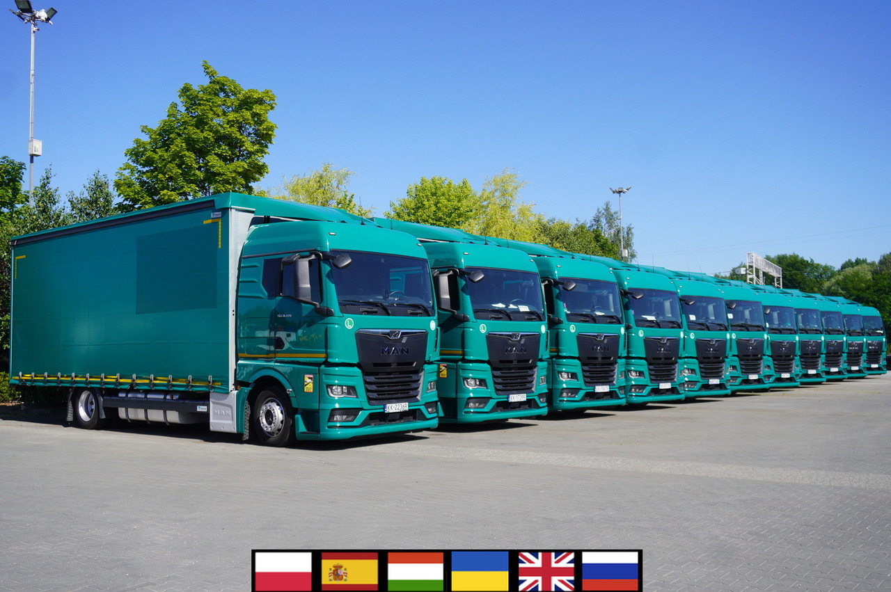 MAN TGX 18.470 / 2022 / Curtainsider 19 EPAL / Retarder / 15 units - Curtain side truck: picture 1 MAN TGX 18.470 / 2022 / Curtainsider 19 EPAL / Retarder / 15 units - Curtain side truck: picture 1