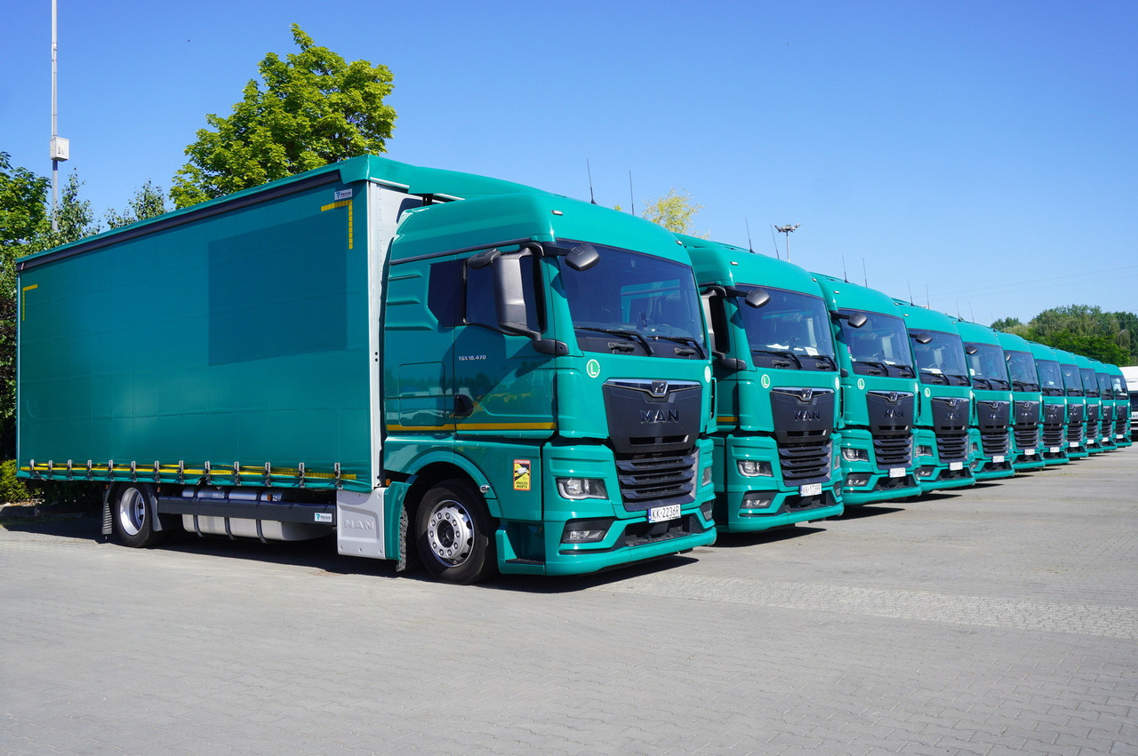MAN TGX 18.470 / 2022 / Curtainsider 19 EPAL / Retarder / 15 units - Curtain side truck: picture 3 MAN TGX 18.470 / 2022 / Curtainsider 19 EPAL / Retarder / 15 units - Curtain side truck: picture 3