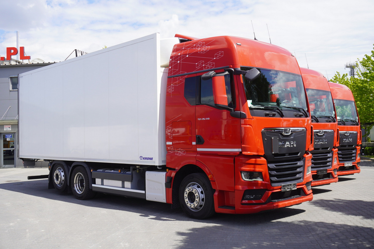 MAN TGX 26.510 / 2022 / New Krone refrigerator bitemperature / Dopplestock / 4 units - Refrigerated truck: picture 4 MAN TGX 26.510 / 2022 / New Krone refrigerator bitemperature / Dopplestock / 4 units - Refrigerated truck: picture 4