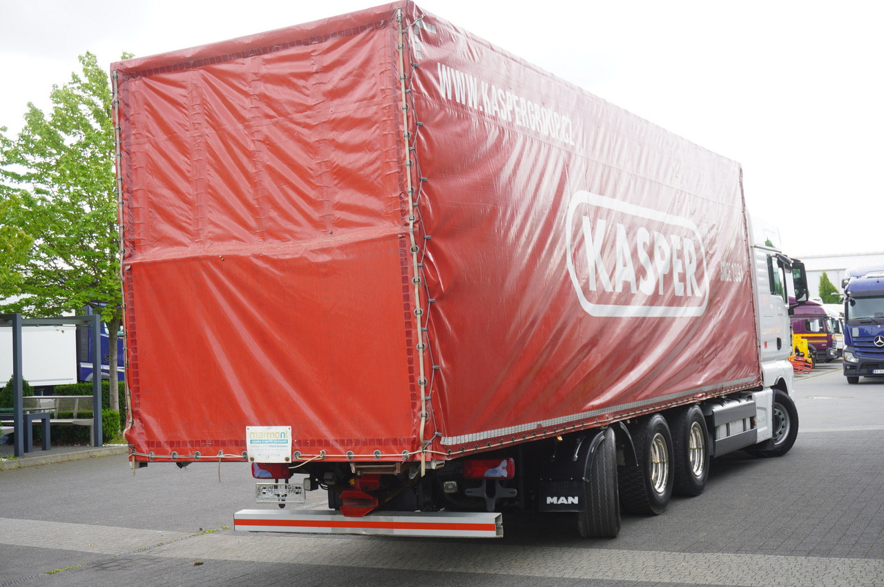 MAN TGX 35.580 E6 8x4 /4 / 23 EPAL tarp superstructure / 4th axle steered - Curtain side truck: picture 4 MAN TGX 35.580 E6 8x4 /4 / 23 EPAL tarp superstructure / 4th axle steered - Curtain side truck: picture 4