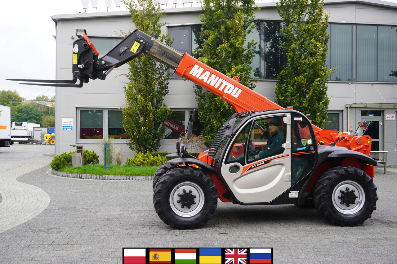 MANITOU MT 730 H / 7 m reach / 3 t / height 190 cm / 2900 MTH! / Joystick - Telescopic wheel loader: picture 1 MANITOU MT 730 H / 7 m reach / 3 t / height 190 cm / 2900 MTH! / Joystick - Telescopic wheel loader: picture 1