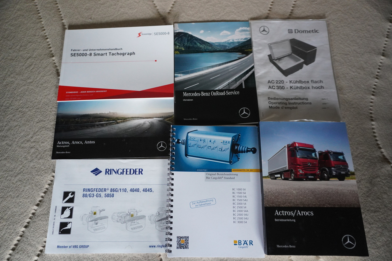 Leasing of MERCEDES-BENZ Actros 2545 6×2 MP5 / FULL ADR / Curtainsider 17 EPAL MERCEDES-BENZ Actros 2545 6×2 MP5 / FULL ADR / Curtainsider 17 EPAL: picture 30