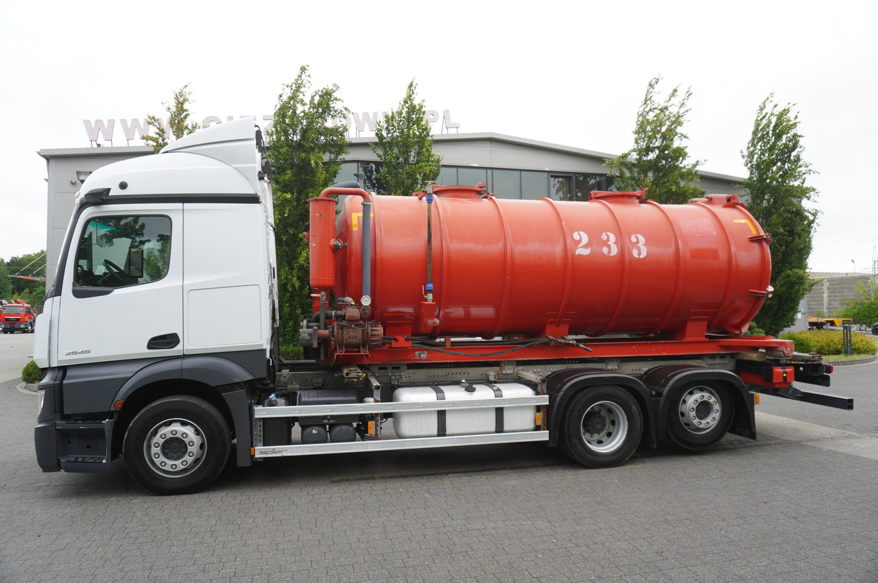 MERCEDES-BENZ Actros 2545 6 × 2 MP5 / NEW septic barrel 13000 L - Tanker truck: picture 2 MERCEDES-BENZ Actros 2545 6 × 2 MP5 / NEW septic barrel 13000 L - Tanker truck: picture 2