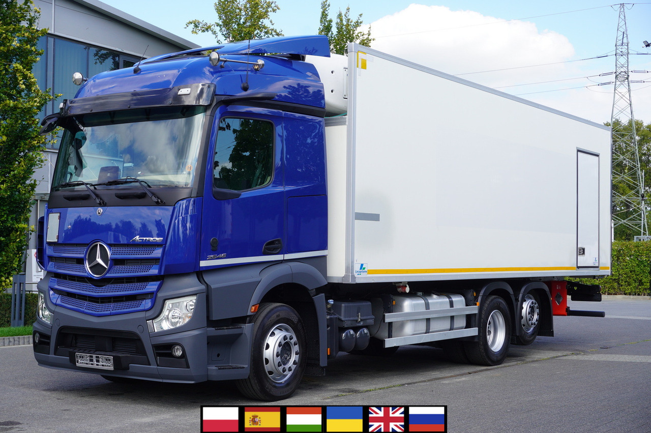 MERCEDES-BENZ Actros 2546 / Lecapitaine refrigerator 20 EPAL / Multitemperature / Carrier Supra 1150 MT - Refrigerated truck: picture 1 MERCEDES-BENZ Actros 2546 / Lecapitaine refrigerator 20 EPAL / Multitemperature / Carrier Supra 1150 MT - Refrigerated truck: picture 1