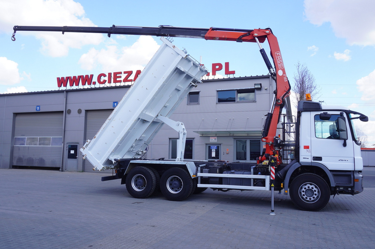 MERCEDES-BENZ Actros 2641 6×4 E5 / Crane / Dumper / 110000 km! - Tipper, Crane truck: picture 3 MERCEDES-BENZ Actros 2641 6×4 E5 / Crane / Dumper / 110000 km! - Tipper, Crane truck: picture 3